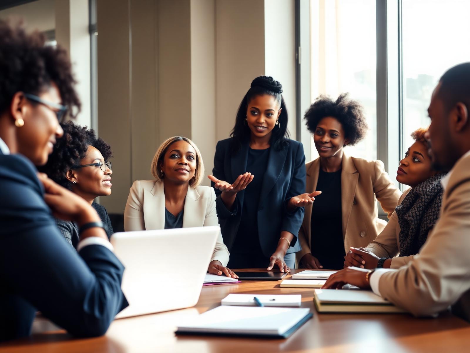 Executive coaching session